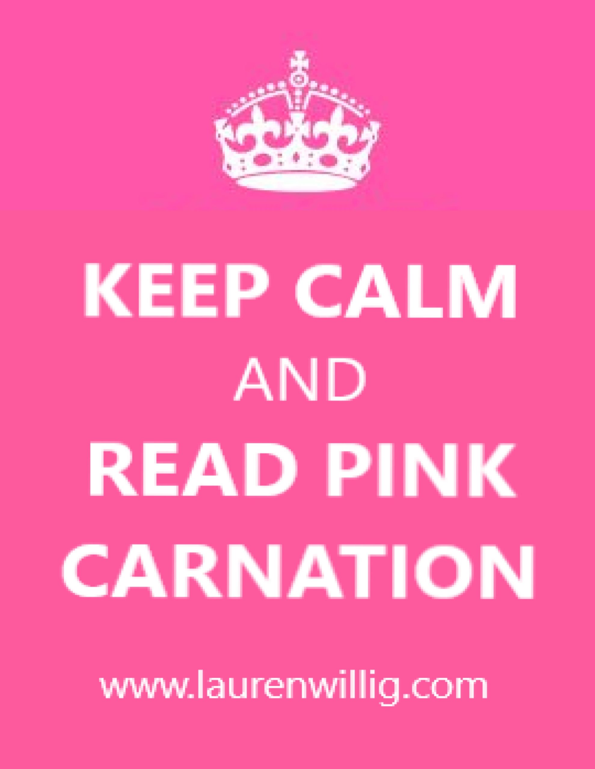the pink carnation book series